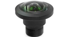 Camera Fisheye Lens 8MP FL 1.13MM F2.0 FOV 220 x220 x220  M12x0.5 1/2.7'' Format