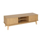NNEDSZ TV Cabinet Entertainment Unit Stand Storage Shelves TV Unit 140CM