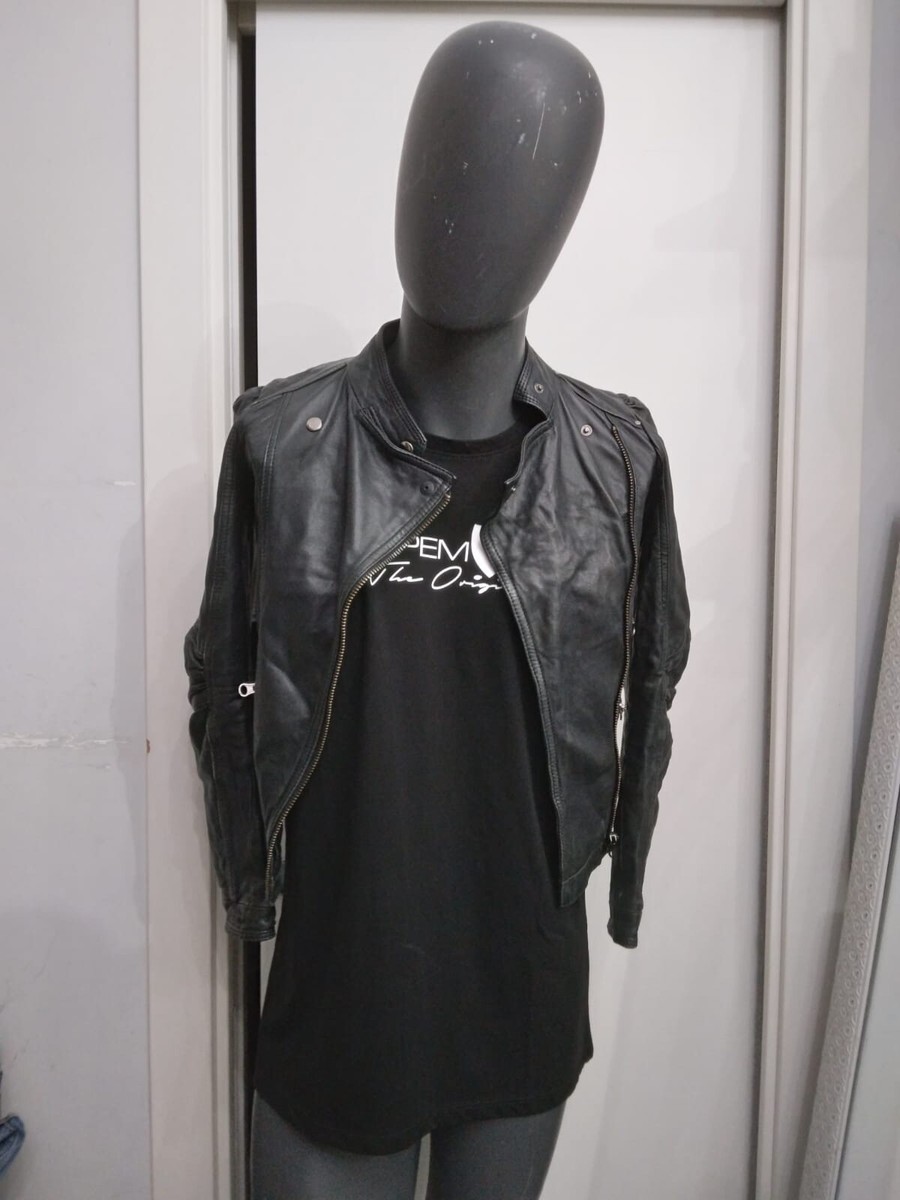 ZARA ライダースジャケット ZARA Genuine Leather Jacket Used Women Black Size XS XYC949L | eBay