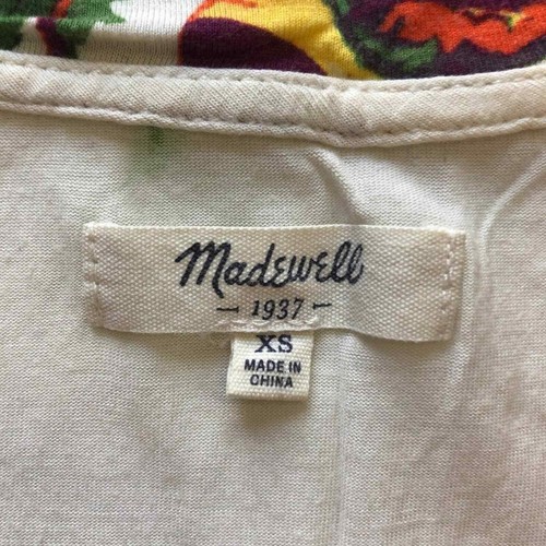 MADEWELL Fresh Fruit Short Sleeve Tee Natural XS - Picture 5 of 10