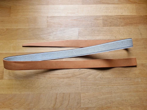 Hochwertiges 2. Wahl Tennis Leder Griffband  Squash Eisstock * Made in Germany *