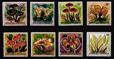 Ruanda 1051-1058 postfrisch Pilze #JA673