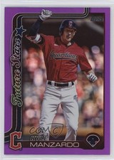 2025 Series 2 Future Stars Purple Rainbow Foilboard /250 Kyle Manzardo #557 0o6v