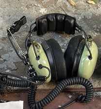 David Clark H10-20 Aviation Headset U-174/U helicopter plug 