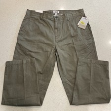 NWT Calvin Klein Pants Mens 38x30 Gray Straight Dress Modern Casual