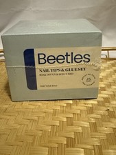 Beetles Gel Nail Kit 500pcs Almond Short Shaped with Led Lamp NEW UNOPENED
