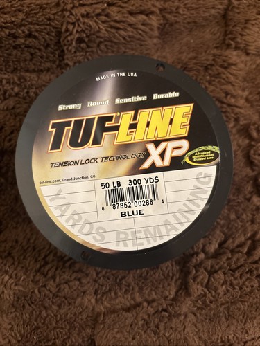 Tuf-Line XP Tensionlock Technology 300 Yd - 50Lb Blue Excellent Used