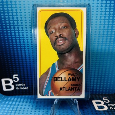 1970-71 Topps #18 Walt Bellamy EX-EXMINT Condition. Beautiful Tall Card