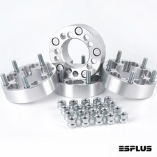 4 Wheel Adapters 5x5 1.5 Thick W Mounting Lug Nuts For Chevrolet C1500