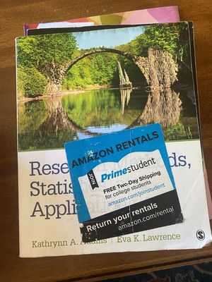 Research Methods, Statistics, and Applications Kathrynn Adams and Eva  Paperback