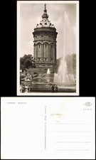 Ansichtskarte Mannheim Wasserturm 1961