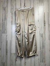 NEW Womens Gold Size M Banana Republic Cargo Pants