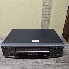 Orion VR0211B VHS VCR Player Recorder Tested Working Video Heads Cleaned