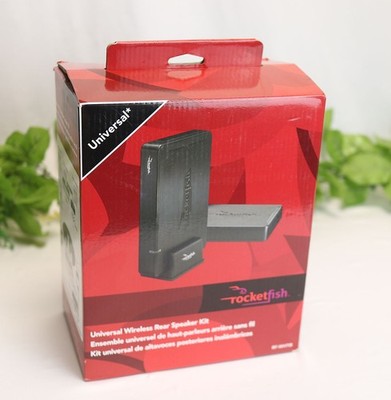  Rocketfish Universal Wireless Rear Speaker Kit RF-WHTIB   New Open Box
