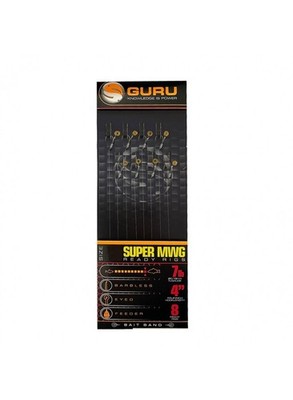 GURU SMWG Ready Rig   Fertige Haken mit Bait Bands für Method Feeder