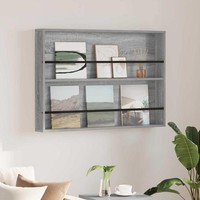 Magazinregal Graues Sonoma 100 X 12 X 70 Cm Holzwerkstoff