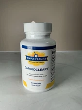 Simple Promise CARDIOCLEAR7 - Healthy Heart & Cellular Energy (30 Caps) - NIB!