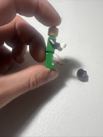 LEGO&reg; Minifig SH0158 &ndash; Green Lantern &ndash; Hal Jordan. Two Sided Face.