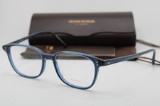 NEW OLIVER PEOPLES OV 5279U 1670 MASLON CLEAR BLUE AUTHENTIC EYEGLASSES 53-18