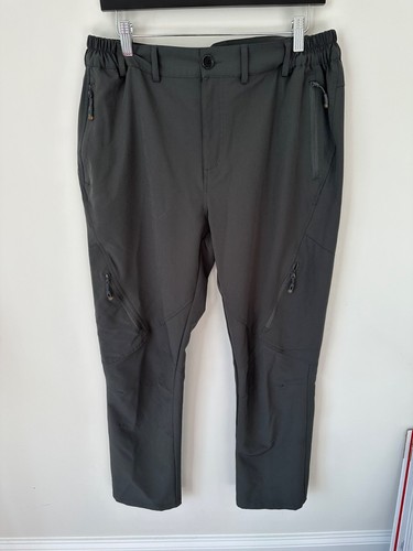 Postropaky Pant Mens Size 34 x 30 Olive Green Hiking Fishing Waterproof UPF 50+ - Picture 10 of 24