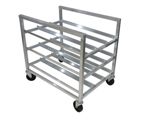 Channel Manufacturing 33.25" x 28" x 34" Aluminum Stationary Can Storage Rack