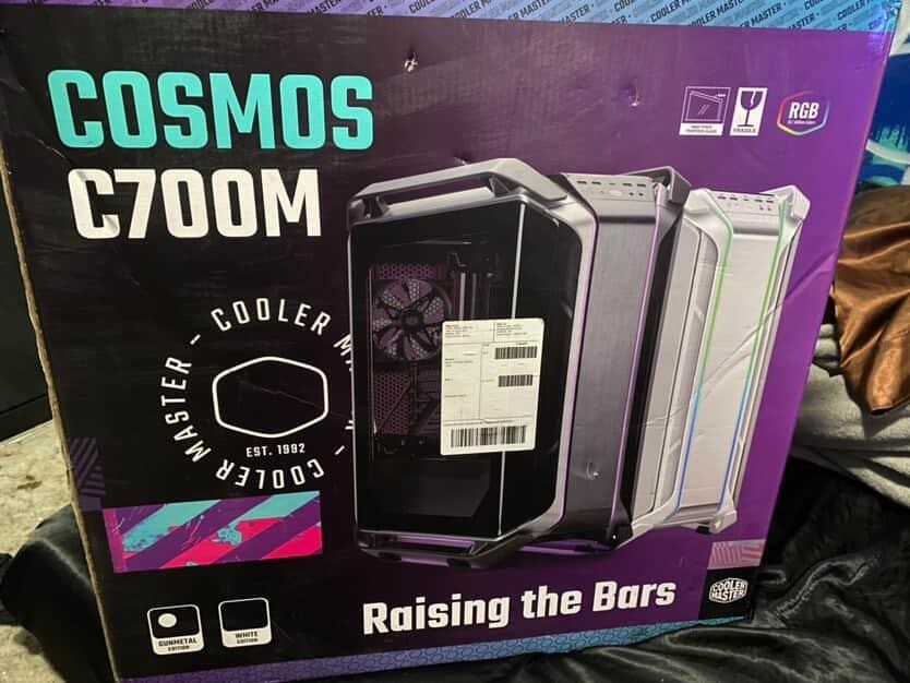 Cooler Master Cosmos C700M RGB Full Tower Case Gunmetal/White | eBay