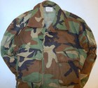 Three U.S. Military Shirts, Woodland Camouflage (L/XS, M/L & M/S) — photo 7