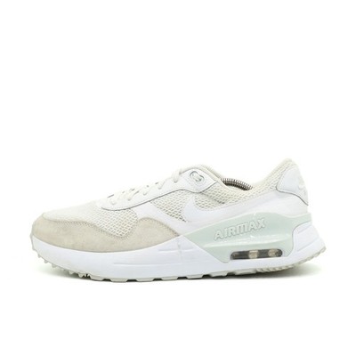 Nike Herren Air Max Motif Schuh Weiß Mesh, Wildleder Low-Top Sohle Sneaker EU 45