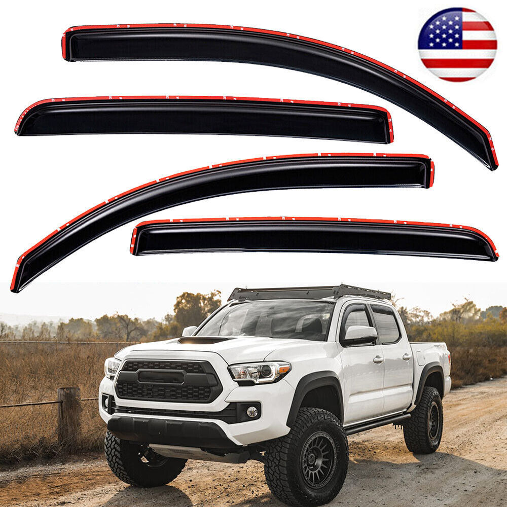 In-Channel Window Visors Rain Guards For 1999-2016 Ford - Foto 7