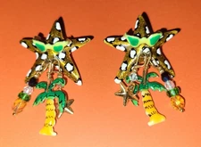 Snack at the Ritz Starfish Pierced Earrings