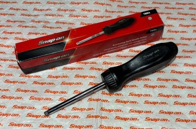 Snap-on Tools 1/4'' Schraubenschlüssel fester Griff 4'' Spezialeinsätze Schraubendreher TMR4BK TMR4 NEU 