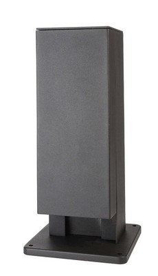 Deko-Light 733066 Steckdosenturm Garten-Energiesäule Puka Mana 420 Alu grau IP54