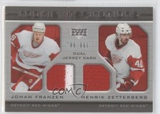 2005 Rookie Update Inspirations 796/999 Johan Franzen Henrik Zetterberg #209 0i5