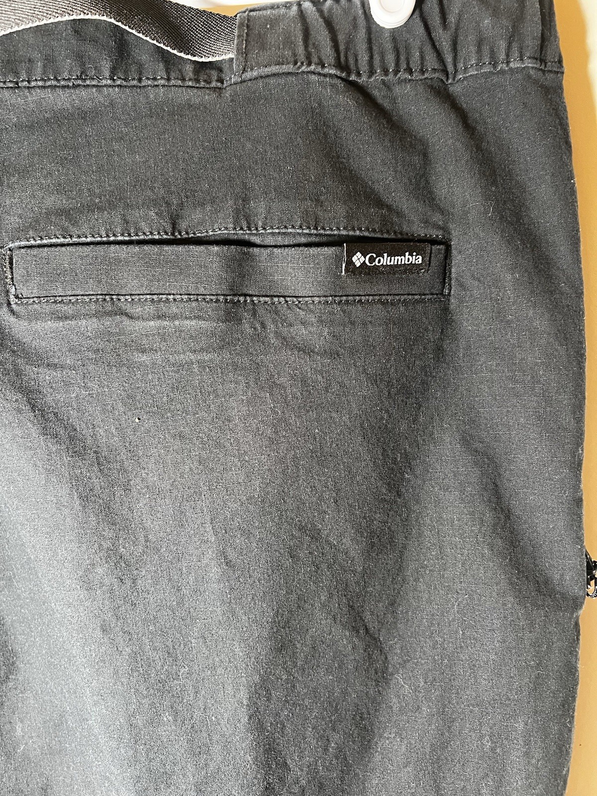 COLUMBIA Men's Black Straight Fit Utility Pants With Belt 44x32 thumbnail 15