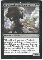 Gray Merchant of Asphodel #99 Theros Beyond Death Uncommon MTG