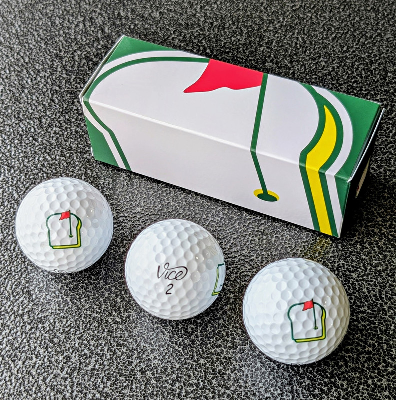 *NEW!* Vice Golf Local Legend Pimento Limited Release 2020 Masters - 1 Sleeve