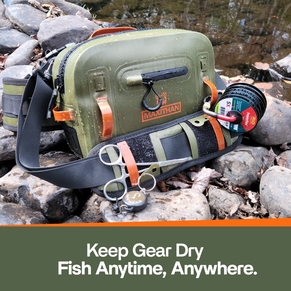 Riñonera Lehigh Crossing, impermeable para pesca con mosca Foto 4 de 4