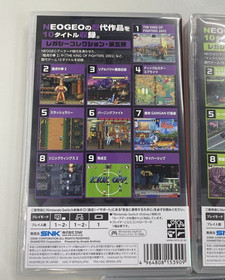 ACA Arcade Archives NEOGEO Selection Vol. 5 & Vol. 6 set Nintendo Switch Japan