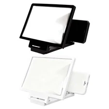 iPhone & Android Mobile Cell Phone Screen Magnifier Bracket Enlarge Stand HD