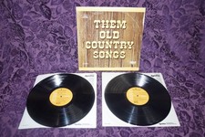 THEM OLD COUNTRY SONGS 2XLP VINYL RECORD LP Tampa PRS 404 RCA Jim Ed EX/EX/VG+