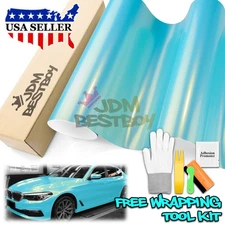 Coral Gloss Coral Blue Gold Metallic Sticker Decal Vinyl Wrap Sheet Film DIY