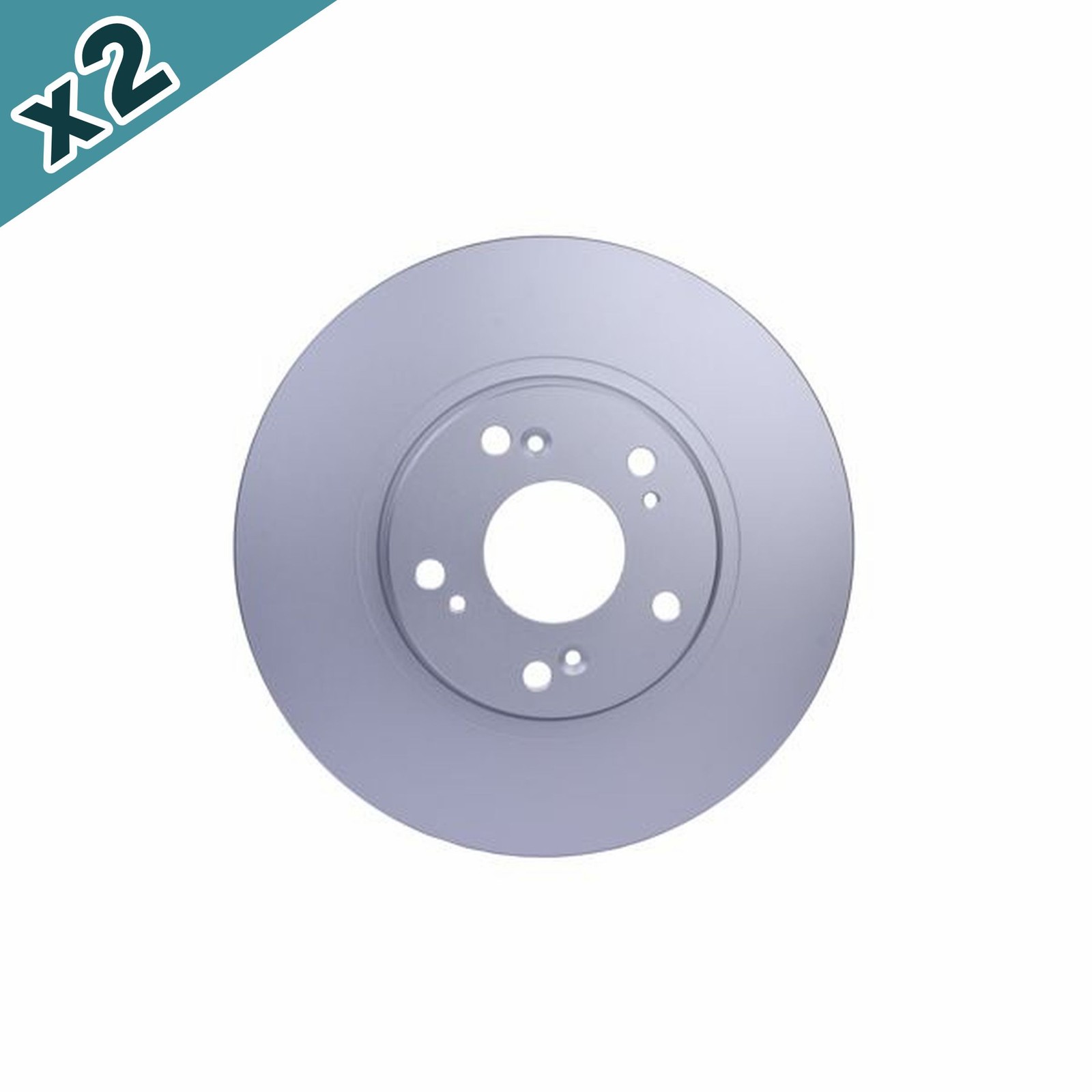 HELLA Brake Disc Front Internally Vented Fits Honda Accord 8DD 355 118-701