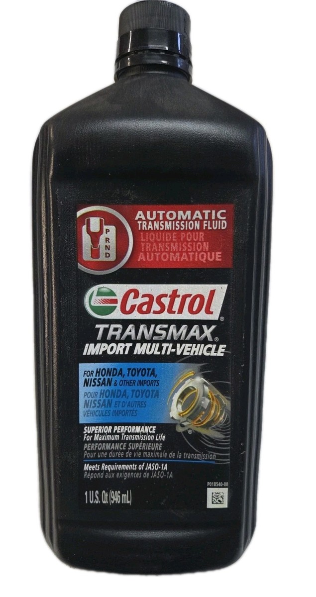 Castrol Transmax Import Multi-Vehicle ATF Transmission Fluid Honda