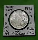 1921 P Morgan Silver Dollar FLASHY BU Gem TRUE BEAUTY Higher Grade Silver Coin
