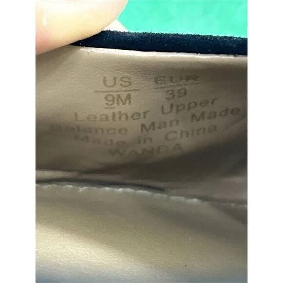 Sapatos de grife Sam Edelman feminino camurça preta D'Orsay biqueira pontiaguda 9M - Imagem 4 de 4