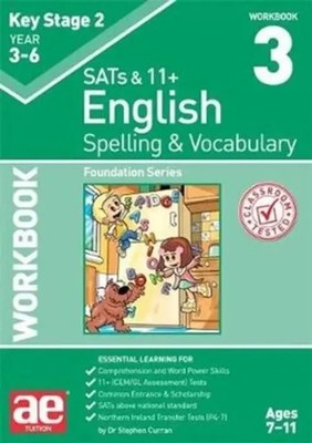 KS2 Spelling & Vocabulary Workbook 3 | Foundation Level | Curran (u. a.) | Buch