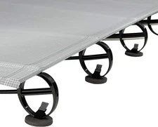 Therm-a-rest Luxury Lite Cot Coasters | 6-Pack | Black | Protection for Tents