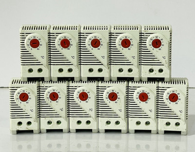 STEGO KTO 011 01140.0-00 COMPACT THERMOSTAT NC AC250V 10A 0-60°C DIN RAIL