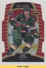 2019-20 Upper Deck Allure Rookies Red Rainbow Nico Sturm #70 READ 6f8