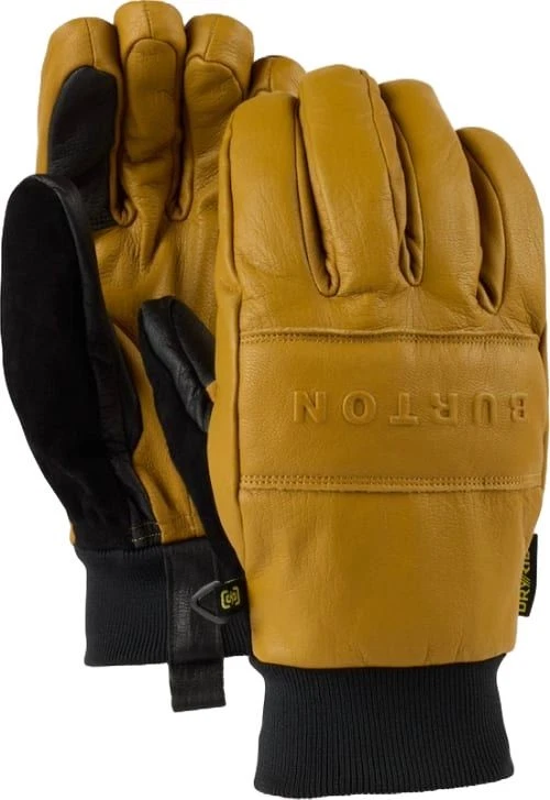 Burton Treeline Leather Men's Gloves, Rawhide, Medium
